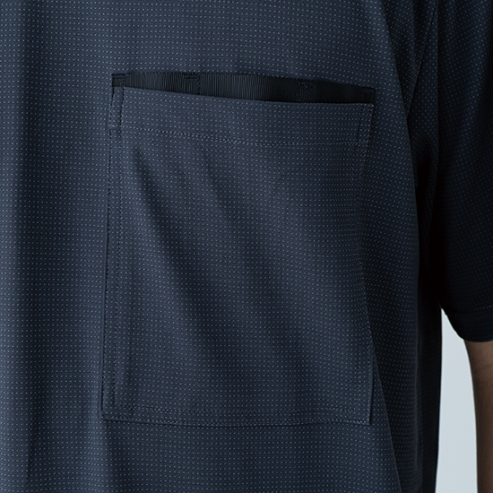 TS DESIGN 5035 春夏 DRYドッツショートスリーブTシャツ商品画像2