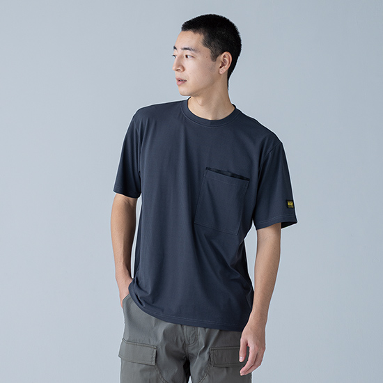 TS DESIGN 5035 春夏 DRYドッツショートスリーブTシャツ商品画像7