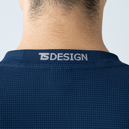 TS DESIGN 50351 春夏 DRYドッツロングスリーブTシャツ商品画像4
