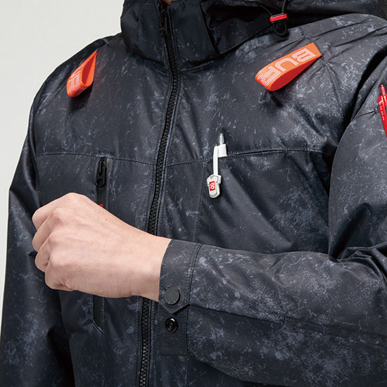 バートルエアークラフト AC2094HB ハイバックベスト 服のみ商品画像4