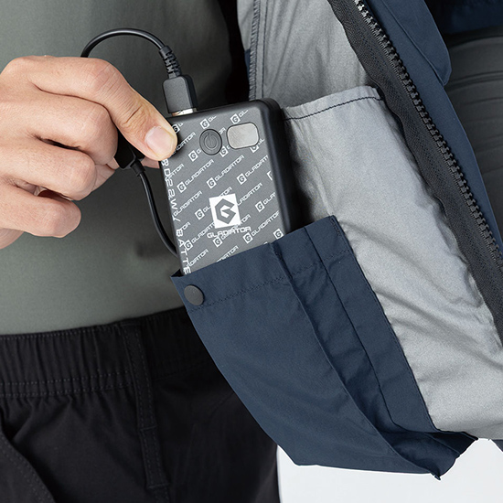 コーコスディッキーズ空調風神服 D299 ボルトクール 日傘遮熱® ベスト 服のみ商品画像5