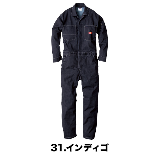 ディッキーズ D756 CORDURA®ストレッチデニムツナギ商品画像12