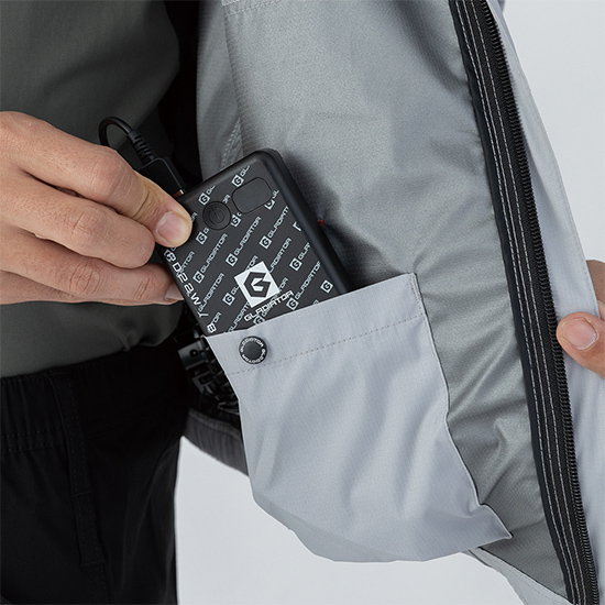 コーコス空調風神服 G4039 ボルトクール 日傘遮熱® ベスト 服のみ商品画像10