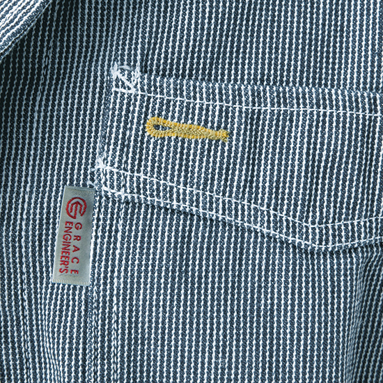 グレースエンジニアーズ GE-105H 長袖ツナギ（GRACE BACK®）商品画像3