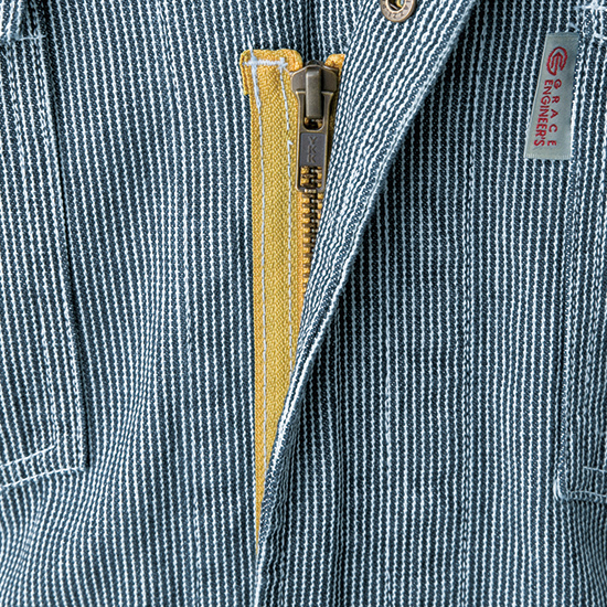 グレースエンジニアーズ GE-105H 長袖ツナギ（GRACE BACK®）商品画像6