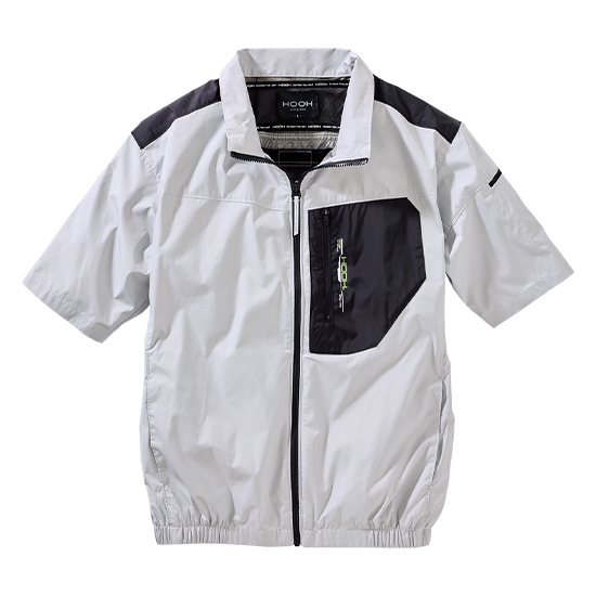 村上被服HOOH V1107 ミドルファン半袖ジャケット 服のみ商品画像16