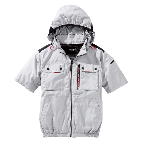 【限定モデル】村上被服鳳皇 V1127 限定モデル ミドルファン半袖(ハイバック) ファンバッテリーセット商品画像4