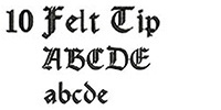felt tip